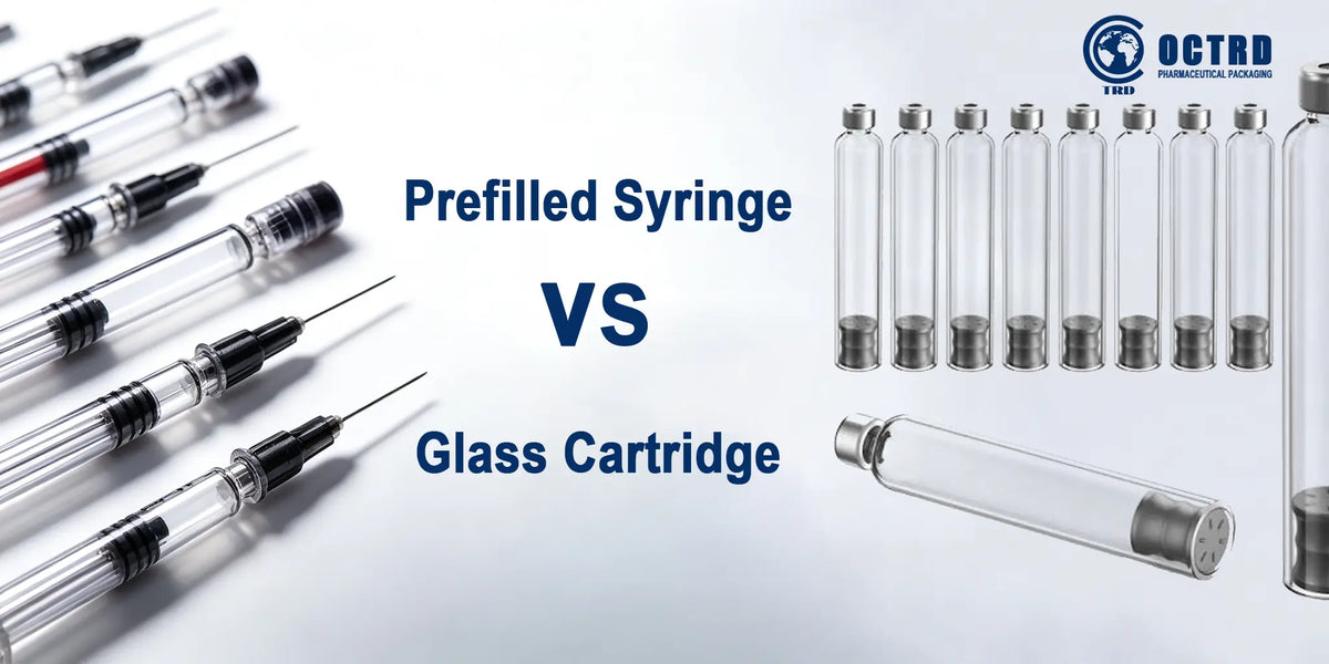 Prefilled Syringe vs Glass Cartridge: How to Choose the Right Injectable Drug Packaging Solution